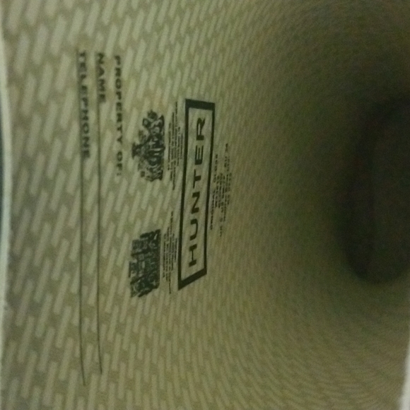 Hunter Boots Black sz. US 7 EU 38 - Picture 8 of 16